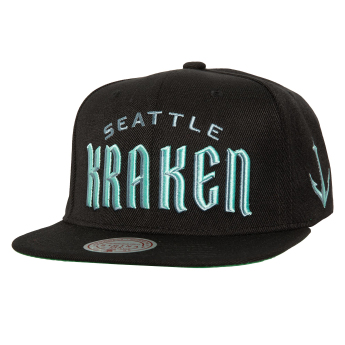 Seattle Kraken czapka flat baseballówka NHL Triple Play Snapback
