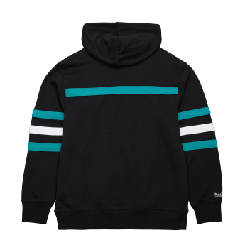 San Jose Sharks męska bluza z kapturem Head Coach Hoodie Current Logo