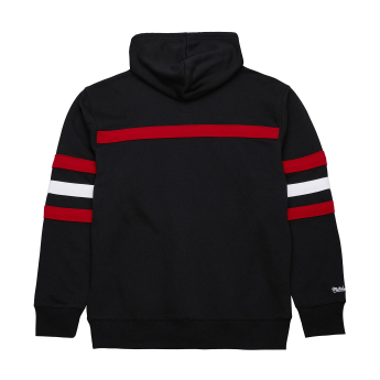 Chicago Blackhawks męska bluza z kapturem Head Coach Hoodie Current Logo black