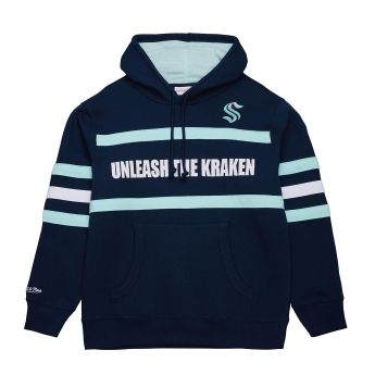 Seattle Kraken męska bluza z kapturem Head Coach Hoodie Current Logo