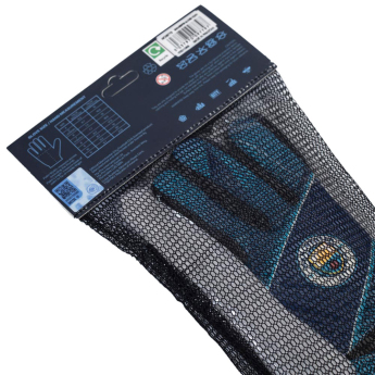 Manchester City dziecięce rękawice bramkarskie Fuse Goalkeeper Gloves Yths 79-86mm palm width