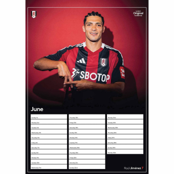 Fulham kalendarz 2025