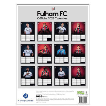 Fulham kalendarz 2025