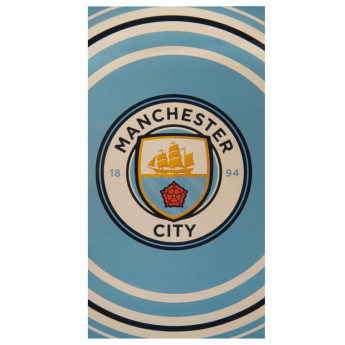 Manchester City ręcznik plażowy pulse