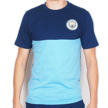 Manchester City piżama męska long navy