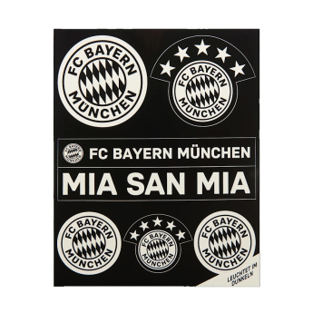 Bayern Monachium zestaw naklejek light