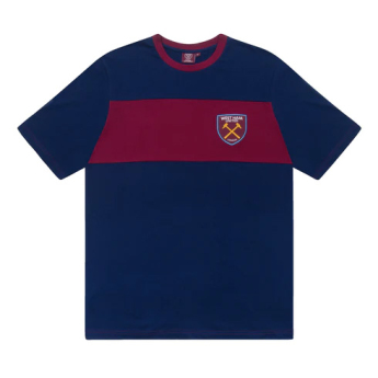 West Ham United piżama męska Long navy