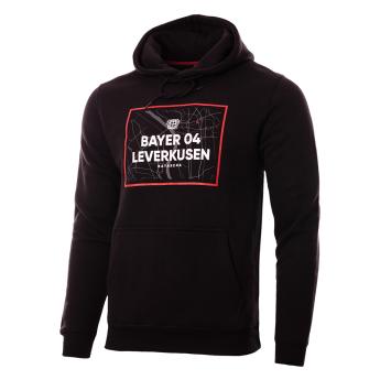 Bayern Leverkusen męska bluza z kapturem City Map