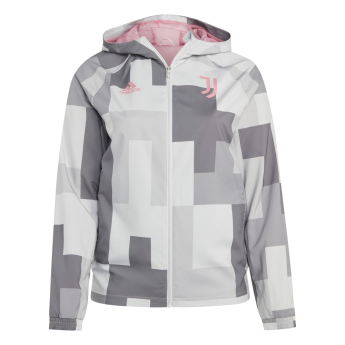 Juventus męska kurtka z kapturem Windbreaker Graphic