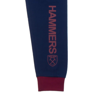 West Ham United piżama dziecięca Long navy