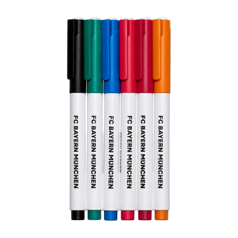 Bayern Monachium markery tekstylne dla dzieci 6 textilmarker