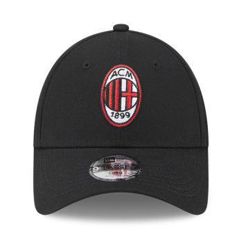 AC Milan dziecięca czapka baseballowa 9Forty black