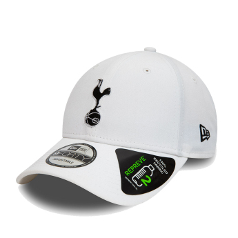 Tottenham czapka baseballówka 9Forty Repreve white