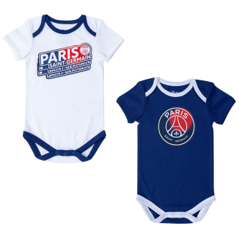 Paris Saint Germain body dziecięce 2pack blue-white