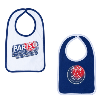 Paris Saint Germain zestaw śliniaków 2pack blue-white