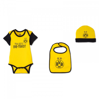 Borusia Dortmund zestaw dla noworodka 3 pcs yellow (62/98)
