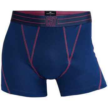 Cristiano Ronaldo męskie bokserki CR7 Mesh navy