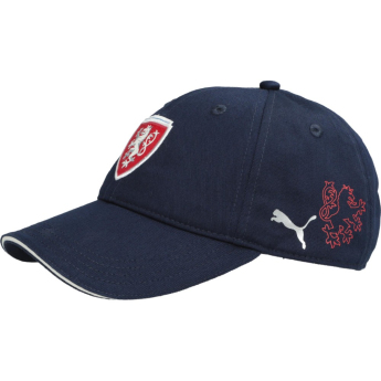 Reprezentacja piłki nożnej czapka baseballówka Czech Republic Team navy