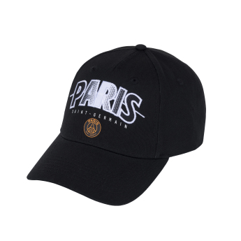 Paris Saint Germain czapka baseballówka Paris black