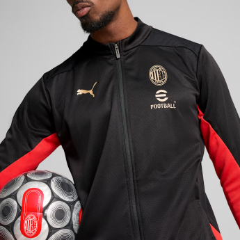 AC Milan męska bluza piłkarska Training black