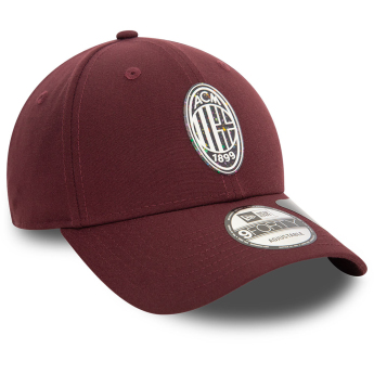 AC Milan czapka baseballówka 9Forty Repreve Fleck  maroon