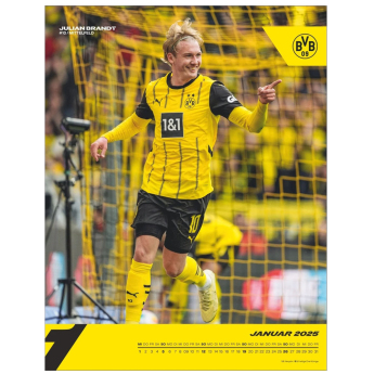 Borusia Dortmund kalendarz 2025 Wall