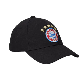 Bayern Monachium dziecięca czapka baseballowa Crest black