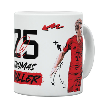 Bayern Monachium kubek Graphic Müller