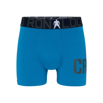 Cristiano Ronaldo bokserki chłopięce 2pack CR7 Bamboo blue