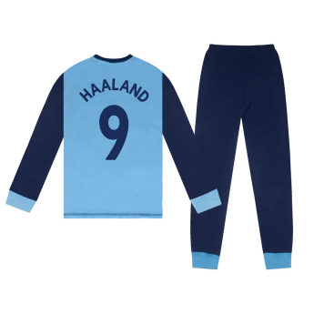 Manchester City piżama dziecięca Long sky Haaland