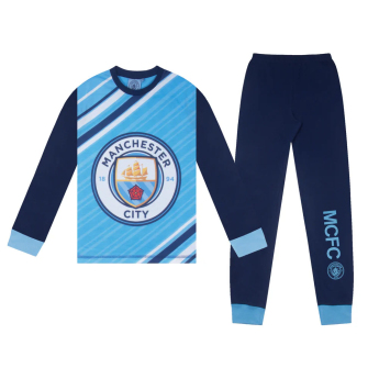 Manchester City piżama dziecięca Long sky Haaland
