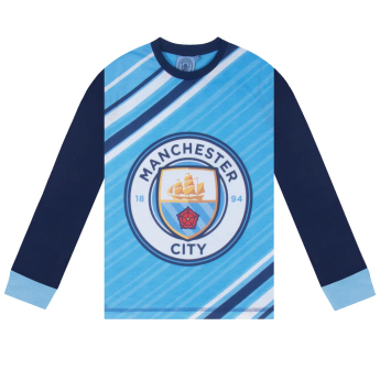 Manchester City piżama dziecięca Long sky Haaland