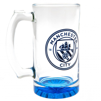Manchester City szklanka Stein Glass Tankard CC