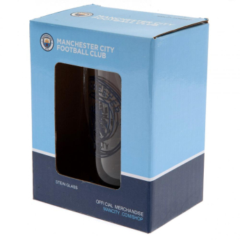 Manchester City szklanka Stein Glass Tankard CC
