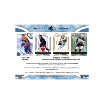 NHL pudełka karty hokejowe NHL 2023-24 Upper Deck SP Hockey Blaster Box