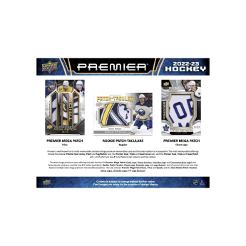 NHL pudełka karty hokejowe NHL 2022-23 Upper Deck Premier Hockey Hobby Box