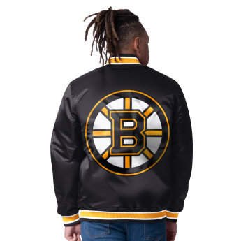 Boston Bruins kurtka męska The CLOSER Reversible Varsity Satin