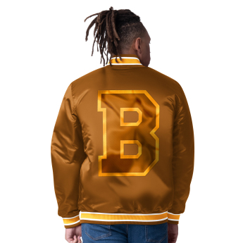 Boston Bruins kurtka męska The CLOSER Reversible Varsity Satin