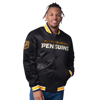 Pittsburgh Penguins kurtka męska The CLOSER Reversible Varsity Satin