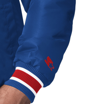 New York Rangers kurtka męska The CLOSER Reversible Varsity Satin
