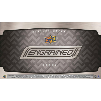 NHL pudełka karty hokejowe NHL 2023-24 Upper Deck Engrained Hockey Hobby Box