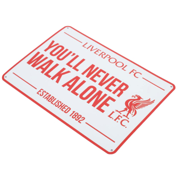 Liverpool tablica na ścianę Large YNWA