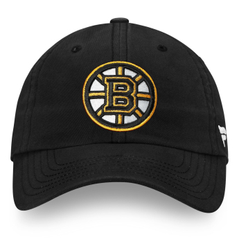 Boston Bruins czapka baseballówka Core Black Curved Unstructured