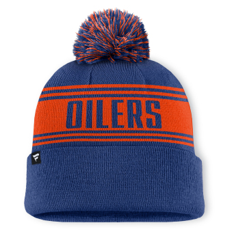 Edmonton Oilers czapka zimowa A/CAP Beanie Cuff W/Pom