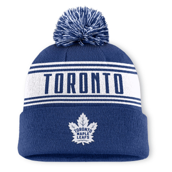 Toronto Maple Leafs czapka zimowa A/CAP Beanie Cuff W/Pom