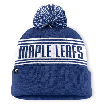 Toronto Maple Leafs czapka zimowa A/CAP Beanie Cuff W/Pom