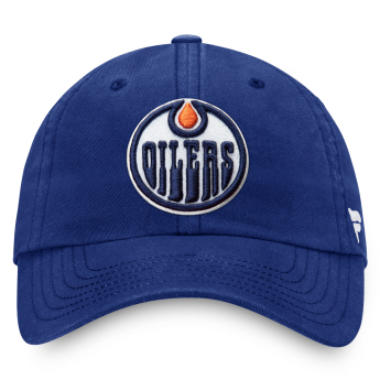 Edmonton Oilers czapka baseballówka Core Fundamental Adjustable