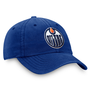 Edmonton Oilers czapka baseballówka Core Fundamental Adjustable