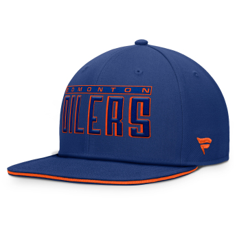 Edmonton Oilers czapka flat baseballówka Flat Brim