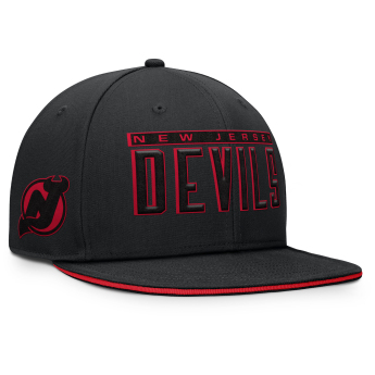New Jersey Devils czapka flat baseballówka Flat Brim